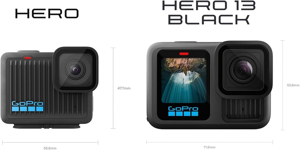 GoPro Hero Ecommerce Packaging - Compact Waterproof Action Camera with 4K Ultra HD Video  12MP Photo  Touch Screen