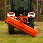 72" 6-Way Adjustable Tractor Rear Blade 3-Point Hitch Attachment- 25.6" Offset & ±45° Angle  Cat.1 20-45HP  RB72S