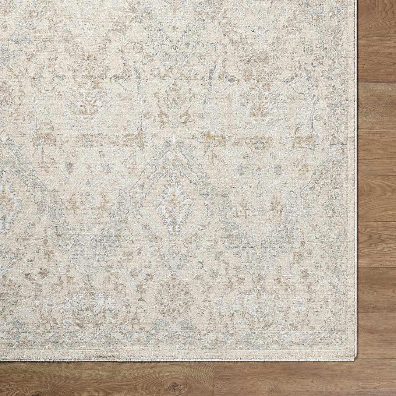 Hauteloom Avington Living Room, Bedroom Area Rug - Neutral Traditional Boho - Cream, Beige, Tan - 7'10" x 10'2"