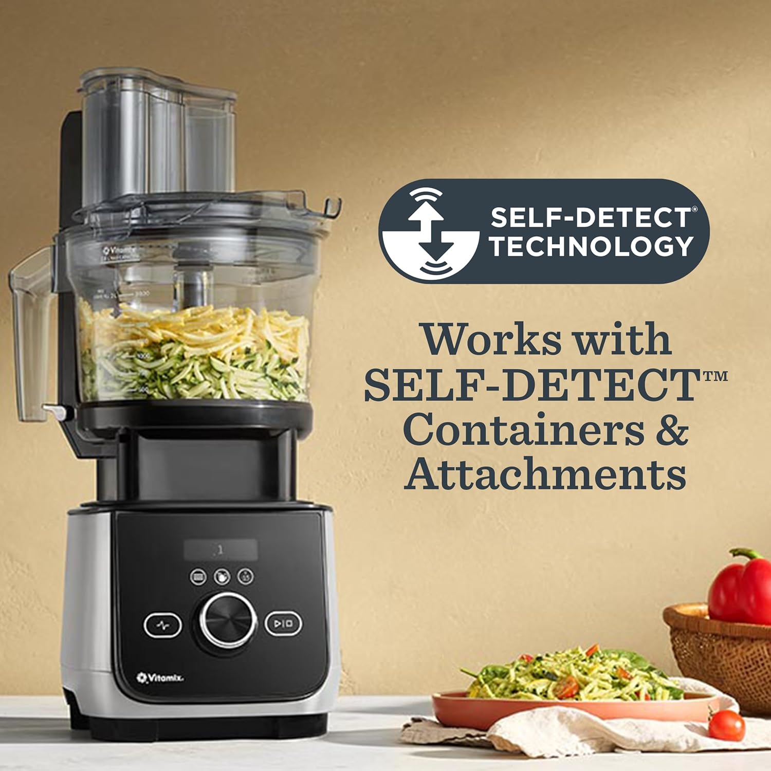 Vitamix Ascent X4 Blender with Five Blending Programs, Self-Cleaning Program, Professional-Grade Blender for Smoothies, Soups & More, Stainless-Steel Blades, 48 Oz Container, Brushed Stainless