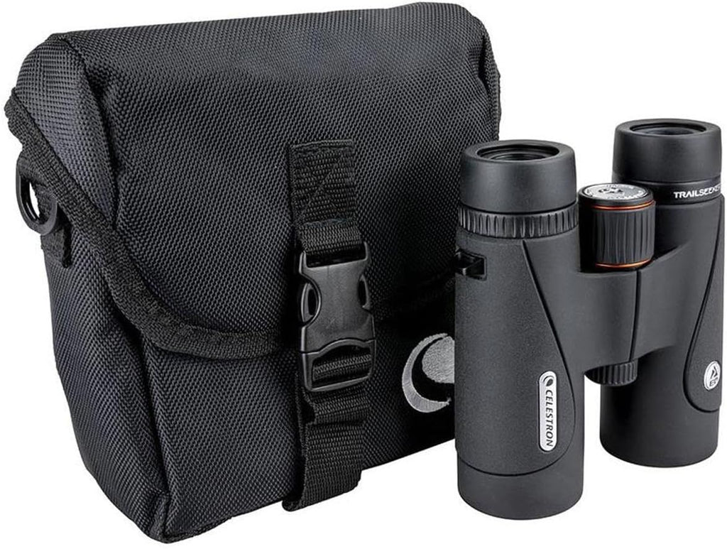 Celestron – TrailSeeker ED 8x42 Binoculars – Compact ED Binocular for Birdwatching and Outdoor Activities – Binocular with ED Objective Lenses – Fully Broadband Multi-Coated Optics – BaK4 Roof Prism.