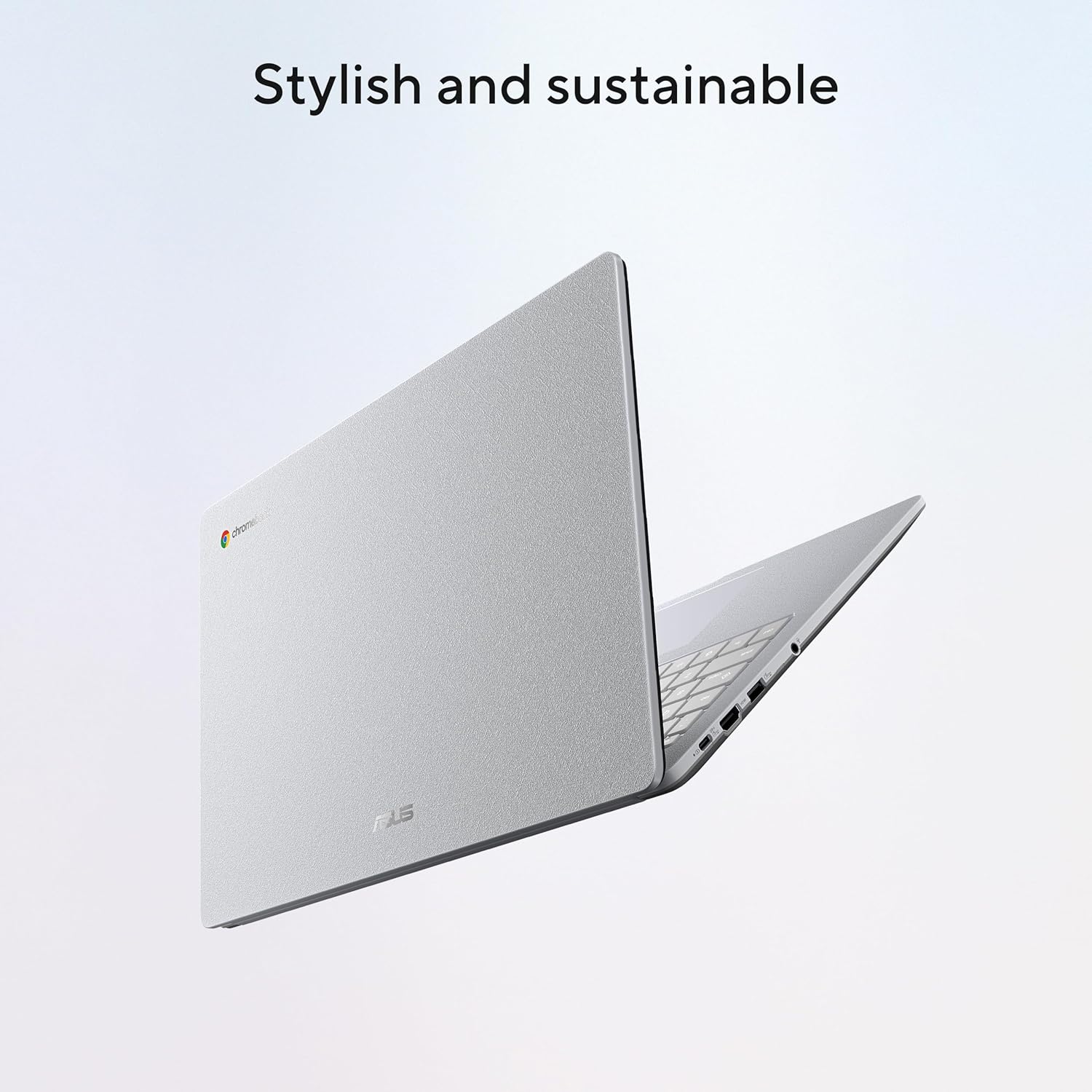 ASUS Chromebook CX15 Laptop  15.6" FHD Anti-Glare Display  Intel Celeron N4500 Processor  128GB Storage  8GB RAM  ChromeOS  Pure Grey  CX1505CKA-AS88F-PG