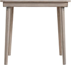 Stakmore Classic Straight Edge Square Folding Card Table 32x32 - No Assembly Wooden Foldable Card Table, Bridge, Board Game, Steel Mechanism, Folding Legs, Space-Saving, Driftwood Frame