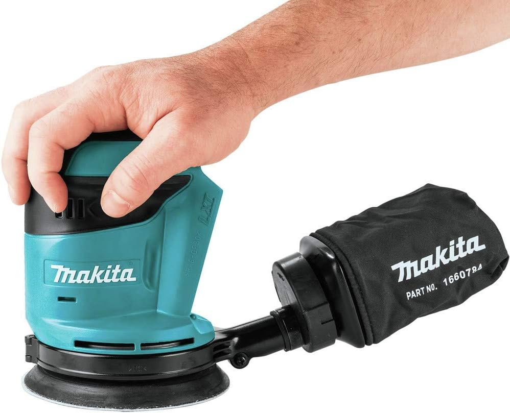 Makita XOB01Z 18V LXT® Lithium-Ion Cordless 5" Random Orbit Sander, Tool Only