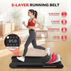 Freepi Walking Vibration Pad Treadmill,3 in 1 Under Desk Vibration Treadmill,Portable Treadmill for Home