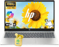 HP 15.6" FHD Touchscreen Business Laptop Computer  Intel 8-Core i3-N305 Processor  16GB RAM 512GB SSD  Numeric Keypad  Windows 11  AI Copilot Ready  NLY Earphones  Moonlight Blue