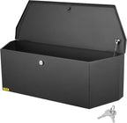 VEVOR Trailer Tongue Box, Heavy Duty Trailer Tongue Tool Box Storage Organizer with Lock & Keys, Utility Tool Chest for Pickup Truck Bed, RV, SUV, Off-Road Vehicle, Steel, 36" x 12" x 12"