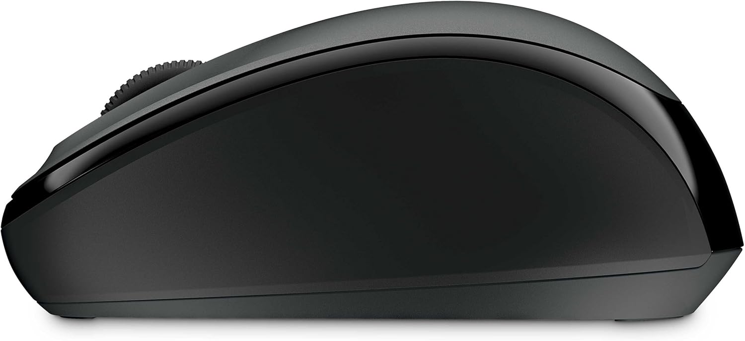 Microsoft Wireless Mobile Mouse 3500 - Loch Ness Gray. Comfortable design, Right/Left Hand Use, Wireless, USB 2.0 with Nano transceiver for PC/Laptop/Desktop, works with for Mac/Windows Computers