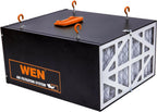 WEN 3410 3-Speed Remote-Controlled Air Filtration System (300/350/400 CFM), Basic w/ RF Remote (400 CFM) , Black