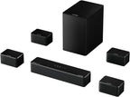 ULTIMEA 7.1CH Surround Sound System for TV  Soundbar with Dolby Atmos  6.5" Wireless Subwoofer  APP Control  4 Wired Surround Speakers  Peak Power 460W Soundbar for TV  Poseidon D80 (New 2025 Model)