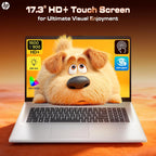 HP 2026 17 inch Touchscreen Laptop, Windows 11 Pro, Copilot AI, AMD Ryzen 5 7430U, 17.3" HD+ Anti-Glare Touch Screen, 32 GB RAM, 2 TB SSD, Fast Charge, HD Camera, Wi-Fi 6, Bluetooth 5.4, Accessories