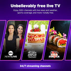Roku Smart TV – 50-Inch Select Series  4K HDR TV – RokuTV with Enhanced Voice Remote – Flat Screen LED Television with Wi-Fi for Streaming Live Local News  Sports  Family Entertainment