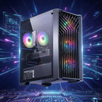 STGAubron Gaming PC Desktop Computer  Intel Core i7 up to 3.9G  GeForce RTX 2060 6G  32GB RAM  512GB SSD  WiFi 6  BT 5.0  RGB Fan x 4  Windows 11 Home