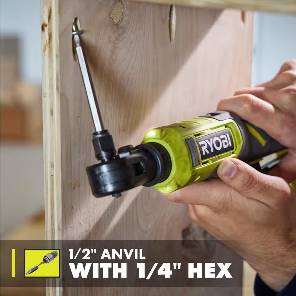 Ryobi 18V ONE+ Multi‑Size Ratchet PCL280 (tool only)