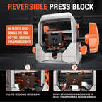 Pistol Sight Pusher Tool, Front and Rear Gun Sight Adjustment Removal Tool with Heavy-Duty Construction for Handgun