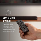 Polk Audio Signa S4 TV Sound Bar with Subwoofer - Dolby Atmos Audio VoiceAdjust & BassAdjust Technology  HDMI eARC  Wireless Subwoofer works with 8K  4K  & HD TVs  Bluetooth  Wireless Streaming