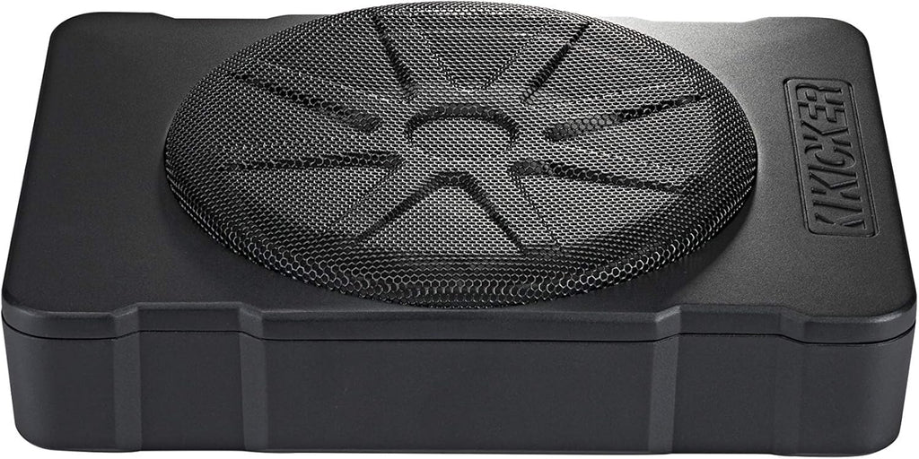 KICKER 46HS10 Hideaway Compact Powered Subwoofer  10-Inch