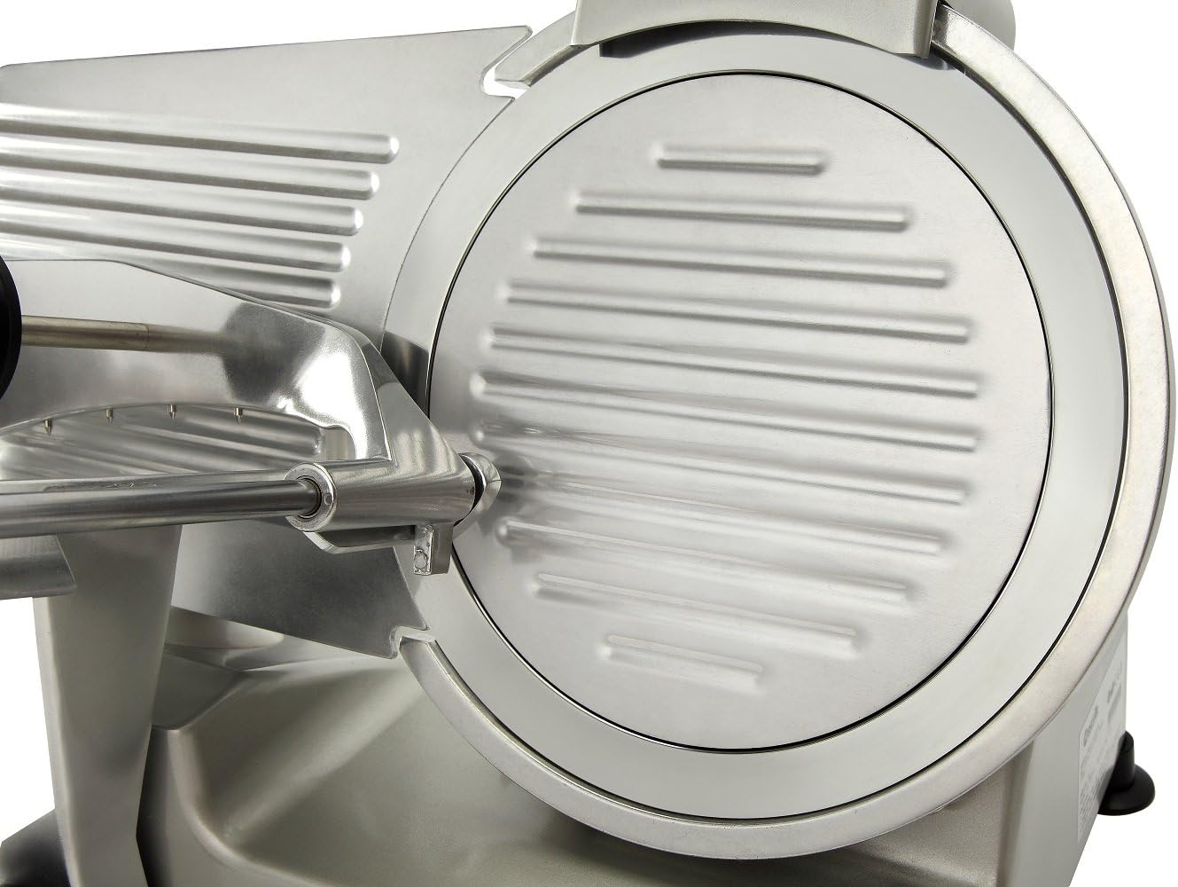 BESWOOD 10" Electric Deli Meat Slicer, Cheese Food Slicer with Premium Chromium-plated Steel Blade, for Commercial and for Home Use 240W, BESWOOD250