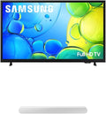 Samsung 40-Inch Class Full HD F6000 Smart TV (2025 Model) HDR  Object Tracking Sound Lite S61D 5.0ch Soundbar w/Wireless Dolby Atmos Audio  All-in-One Design  HW-S61D/ZA