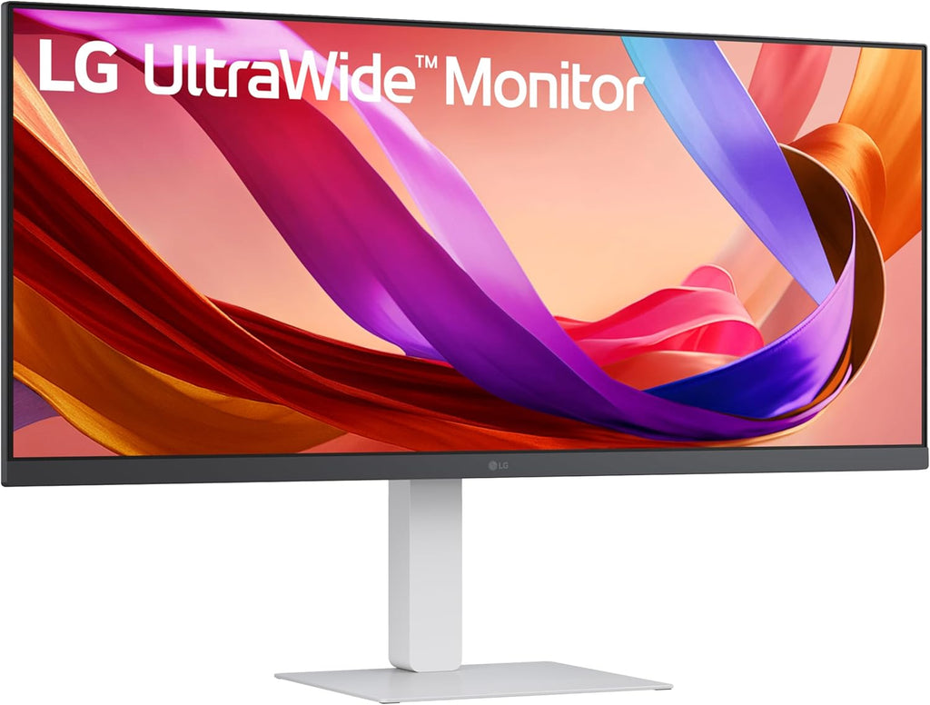 LG 34U530A-W 34-inch UltraWide WFHD (2560 x 1080) IPS Wide Computer Monitor  100Hz  VESA DisplayHDR 400  HDMI  DisplayPort  USB Type-C  Tilt/Height/Swivel Stand  White