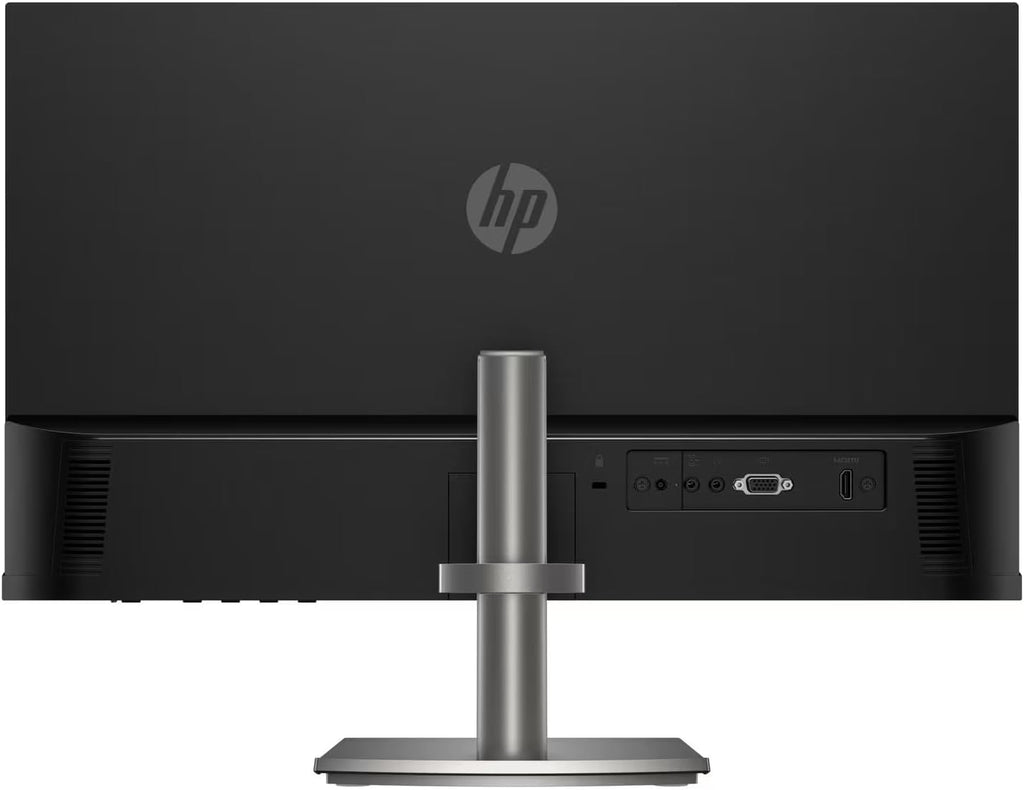 HP 24" FHD IPS Monitor with 5ms Response Time  Anti Glare  Flicker Free  VGA  HDMI & Dockztorm USB Port Expander  Black/Gray Color 2 Pack