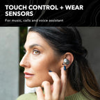 Technics Reference Class Hi-Fi Wireless Earbuds, Dolby Atmos with Head Tracking, Adaptive Noise Cancelling, 3 Device Multipoint, 10-hr Battery, Wireless Charging, Improved Fit - EAH-AZ100-S (Silver)