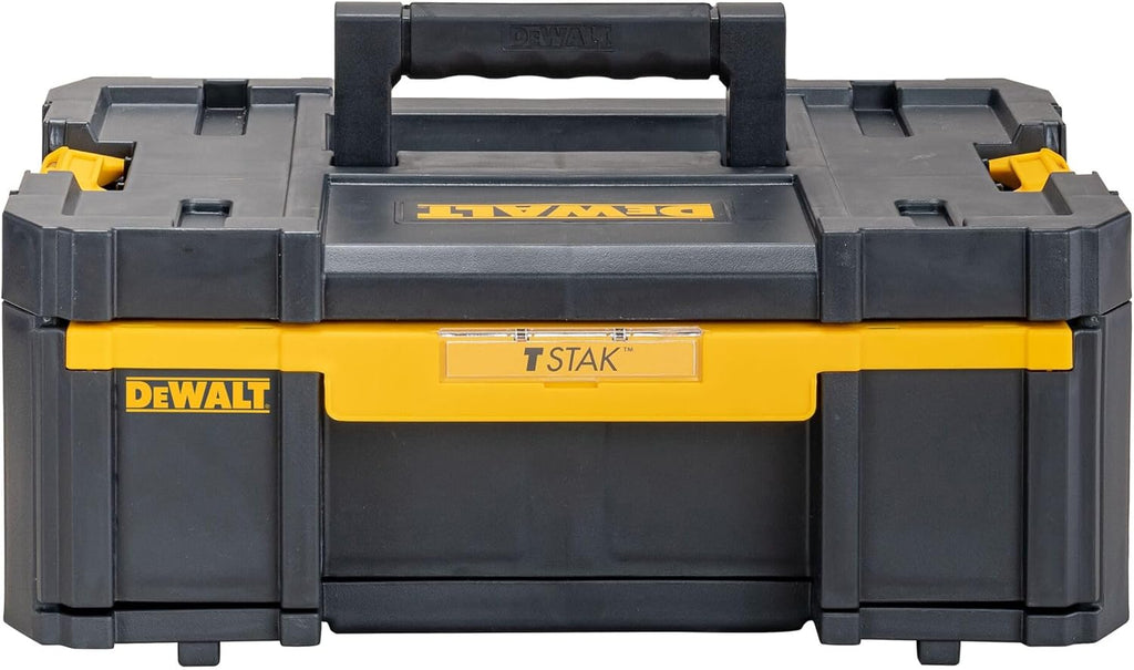 DEWALT DWST1-70705 T-Stak III Tool Storage Box with Drawer, Yellow/Black, 17.6 cm*44.0 cm*31.4 cm