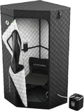 SAUNABOX® SmartSteam Kit Pro | Personal Steam Sauna for Home Use | Portable Sauna Tent with Chair  Mat & Case | Full-Body Steam Therapy for Relaxation  Detox & Recovery