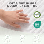 8 Inch RV Short Queen Mattress, Charcoal Gel Memory Foam Mattress, Breathable & Odor-Eliminating, Pressure Relief, Medium Firm, CertiPUR-US Certified, Bed in a Box, 60"x75"