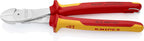 KNIPEX Tools 74 06 250 T High Leverage Diagonal Cutters-1000V Insulated-Tethered Attachment, 10"
