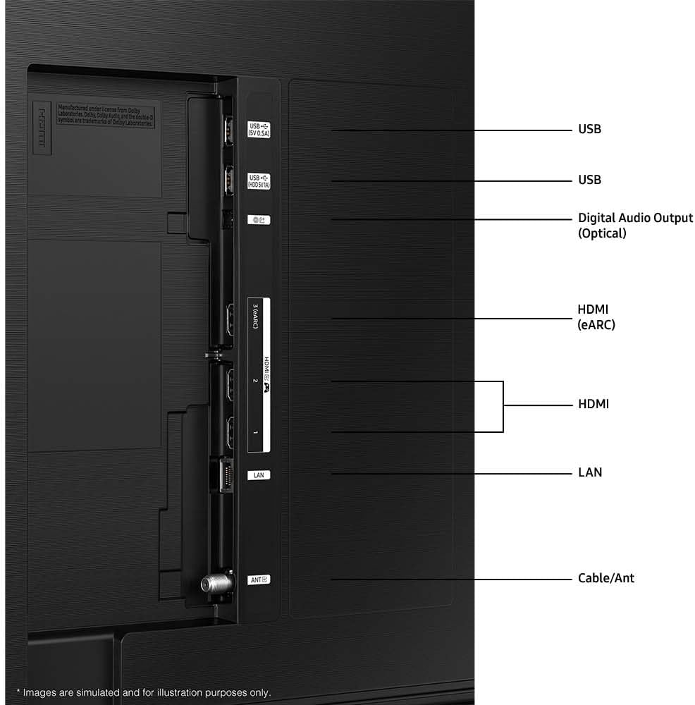 Samsung 85-Inch Class 4K Crystal UHD DU8000 Series HDR Smart TV w/Object Tracking Sound Lite  Motion Xcelerator 120Hz  Ultra Slim Design  Gaming Hub  Alexa Built-in (UN85DU8000  2024 Model)