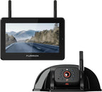 Furrion Vision S+ RV Observation System with 7" Monitor  Sharkfin  Infrared Night Vision  Live Streaming  Wide Viewing Angle - FOS7HTASF