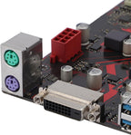 XUMIUZIY B250M V3 Desktop Motherboard, M ATX 2 DDR4 DIMM Slot for LGA 1151 7th 6th Gen Core i7 i5 i3 14nm CPU Processor, with PCI E 3.0, DVI Output, ALC887 8 Channel Sound Chip