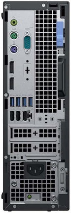 DELL Optiplex 7060 SFF Desktop Computer PC | Intel 8th Gen i7-8700 (6 Core) | 32GB DDR4 Ram 512GB NVMe M.2 SSD | Built-in WiFi & Bluetooth | Windows 11 Pro | Wireless Keyboard & Mouse(Renewed)