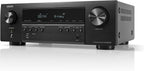Denon AVR-S570BT AV Receiver 5.2 Channel 8K Ultra HD Audio & Video  Stereo Receivers  Denon AVR Wireless Streaming Bluetooth  (4) 8K HDMI Inputs  eARC  HD Setup Assistant