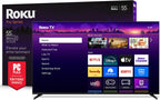 Roku Smart TV – 55-Inch Pro Series  Mini-LED TV – RokuTV with Backlit Voice Remote Pro – Flat Screen 4K QLED Television with 120Hz Refresh Rate & Dolby Vision IQ  Live News  Sports  Entertainment