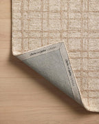 Loloi Chris Loves Julia Polly Collection POL-10 Khaki/Sand 7'-9" x 9'-9" Area Rug