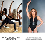 Pvolve P.3 Trainer- Home Gym Fitness Equipment Resistance Band with Ankle Strap and Weight System