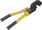 Hydraulic Rebar Pliers - Portable Hydraulic Rebar Cutter for Concrete Construction - Cuts 1/4" to 7/8" / 4mm to 22mm - 12ton - Handheld Cutting Tool With Box