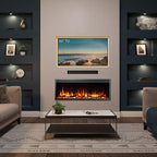 LegendFlame 50" W Austin in Wall Recessed & Wall Mounted Electric Fireplace (EF287A)