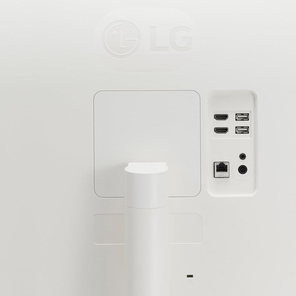 LG 34SR60QC-W 34-inch QHD (3440x1440) Curved Smart Monitor with Streaming  UltraWide Screen  webOS  HDR10  100Hz  Built-in Speaker  AirPlay2  Screen Share  Bluetooth  ThinQ App  White