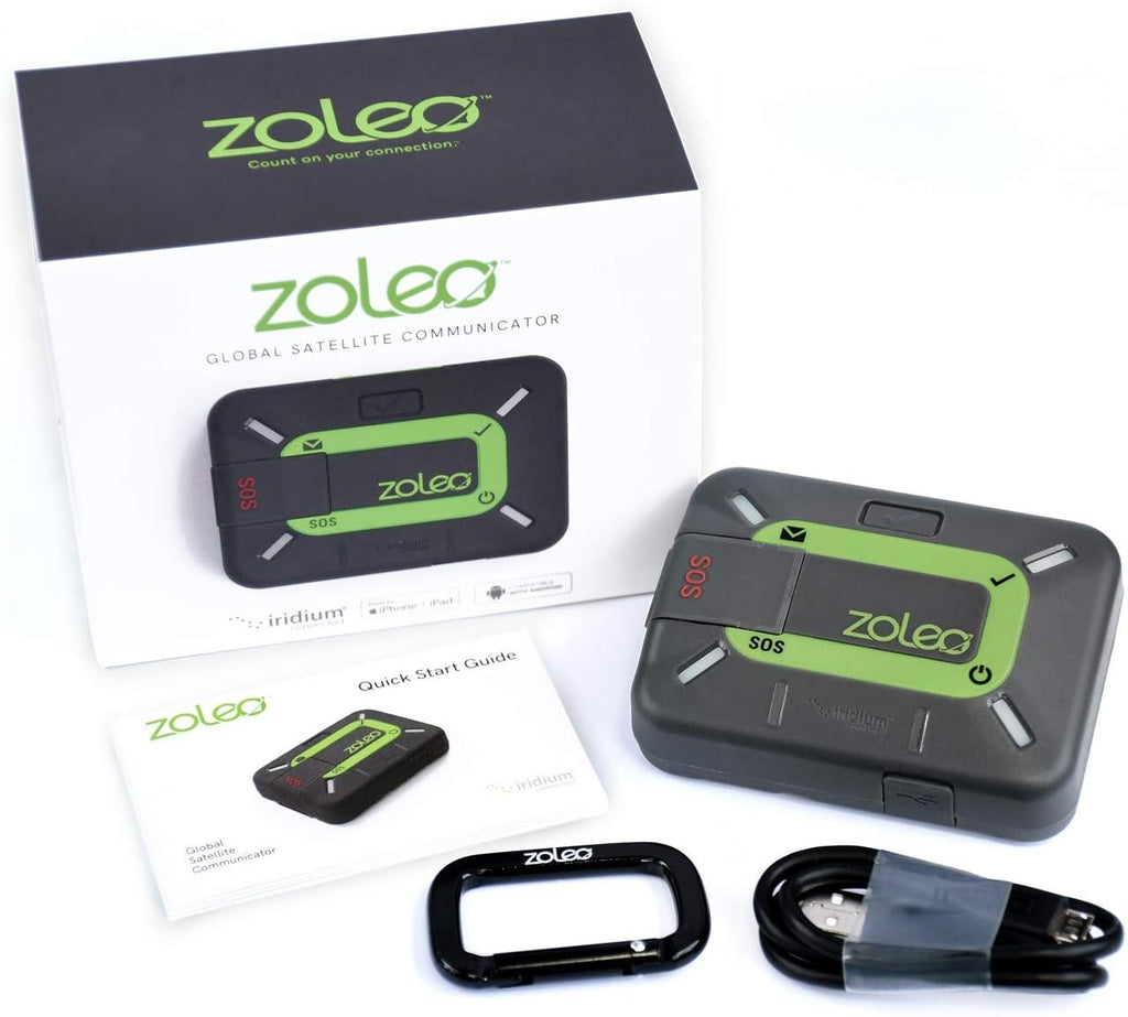ZOLEO Satellite Communicator – Two-Way Global SMS Text Messenger & Email  Emergency SOS Alerting  Check-in & GPS Location – Android iOS Smartphone Accessory
