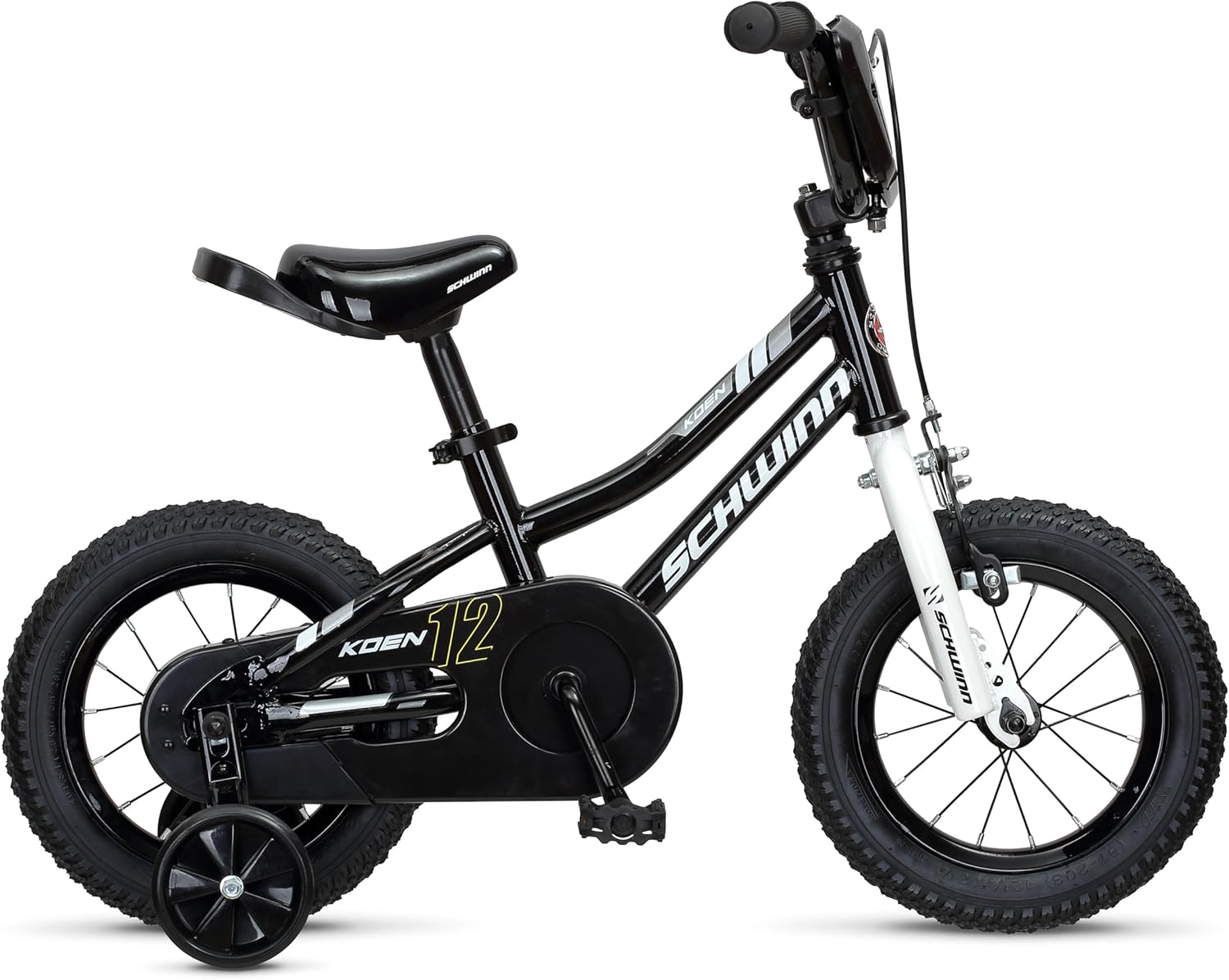 Schwinn Koen Bike, 12 Inch Bike for Kids Ages 2-4, SmartStart Ergonomic Design for Kids, Adjustable Seat Grows with your Child, Rear Coaster Brake and Front Caliper Brake, Training Bicycle
