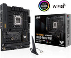 ASUS TUF Gaming B650-PLUS WiFi AMD B650 AM5 Ryzen™ Desktop 9000 8000 and 7000 ATX Motherboard, 14 Power Stages, PCIe® 5.0 M.2, DDR5 Memory, WiFi 6 and 2.5 Gb Ethernet, USB4® Support Aura Sync