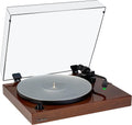 Fluance RT81+ Elite High Fidelity Vinyl Turntable Record Player  Audio Technica VM95E Cartridge  Anti-Resonant Platter  Acrylic Mat  Phono Preamp Wood Plinth Adjustable Isolation Feet - Natural Walnut