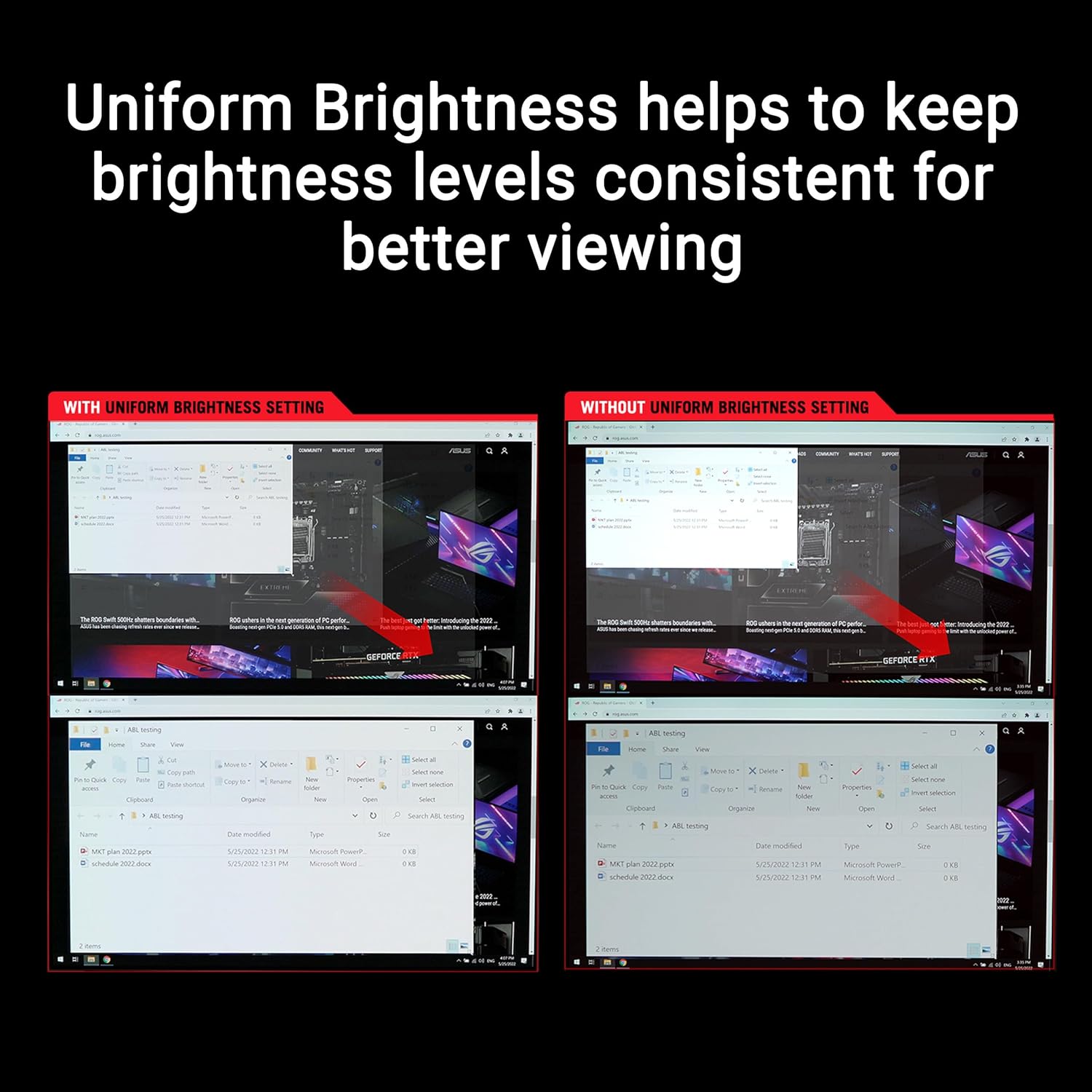 ASUS ROG Strix 26.5” 1440P QD-OLED Gaming Monitor (XG27ACDNG) -QHD (2560x1440)  360Hz  0.03ms  Custom Heatsink  OLED Care+  G-SYNC Compatible  99% DCI-P3  DisplayWidget  AI Gaming  3yr Warranty