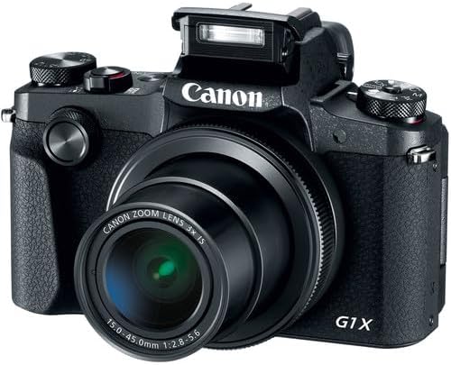 Canon PowerShot G1 X Mark III Digital Camera | 24.2MP APS-C Sensor  Dual Pixel AF & 3X Zoom | Compact Camera for Travel & Everyday Photography (2208C001) + 64GB Card + Shoulder Bag