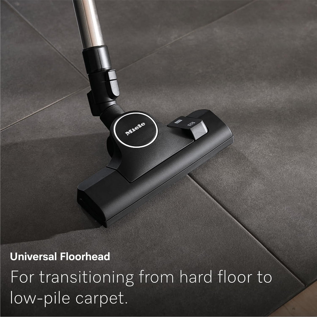 NEW Miele Guard M1 Parquet XL Bagged Canister Vacuum Cleaner with High Suction Power, Designed for Special Care of Hard Floors and Low-Pile Carpet, in Brilliant White