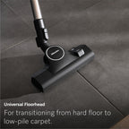NEW Miele Guard M1 Parquet XL Bagged Canister Vacuum Cleaner with High Suction Power, Designed for Special Care of Hard Floors and Low-Pile Carpet, in Brilliant White