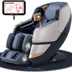 MassaMAX MT339 4D Massage Chair  Full Body Recliner with Auto Footrest  Zero Gravity  OTA Cloud Tech  SL Track  Deep Yoga Stretch  27 Modes  APP  AI Control  and Heating (Magic Black)